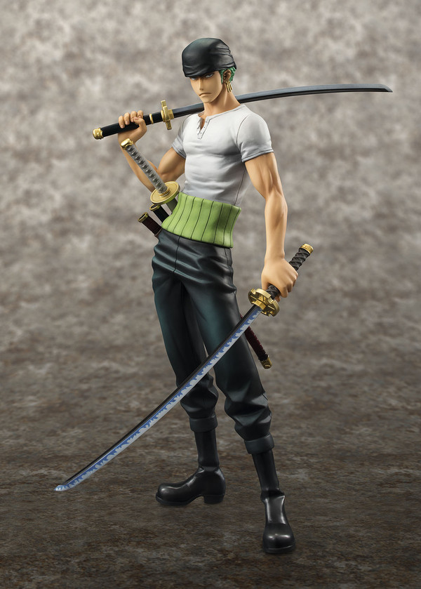 Roronoa Zoro (10th Limited), One Piece, MegaHouse, Pre-Painted, 1/8, 4535123715181